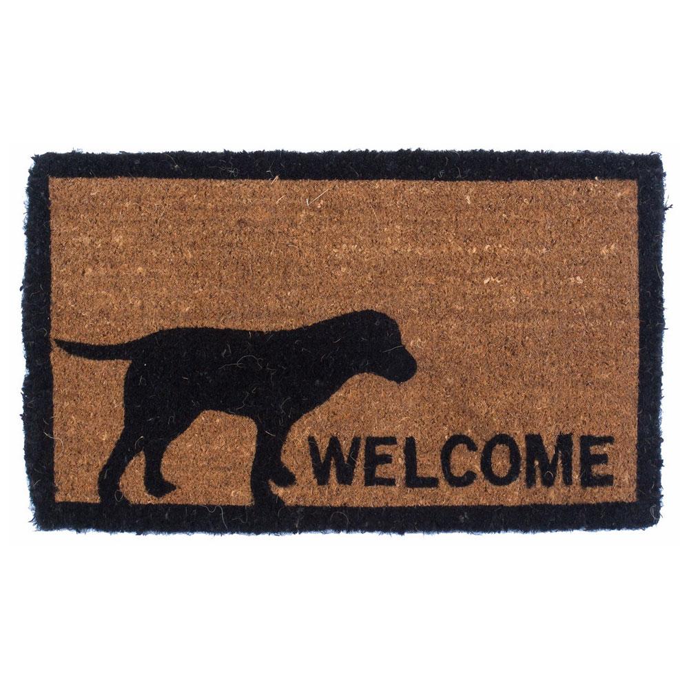 Labrador Welcome Design Coco Doormats by Coco Mats N More – Mat