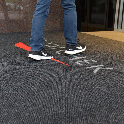 Promote Your Brand with Dura Nop Inlaid Logo Mats