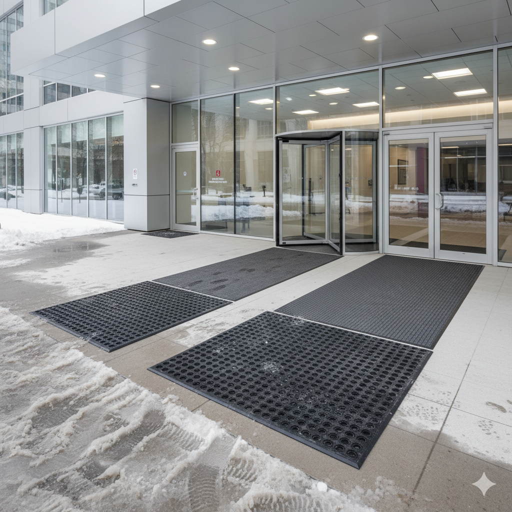 How to Keep Commercial Entrances Safe During Snow, Slush, and Ice – Mat ...