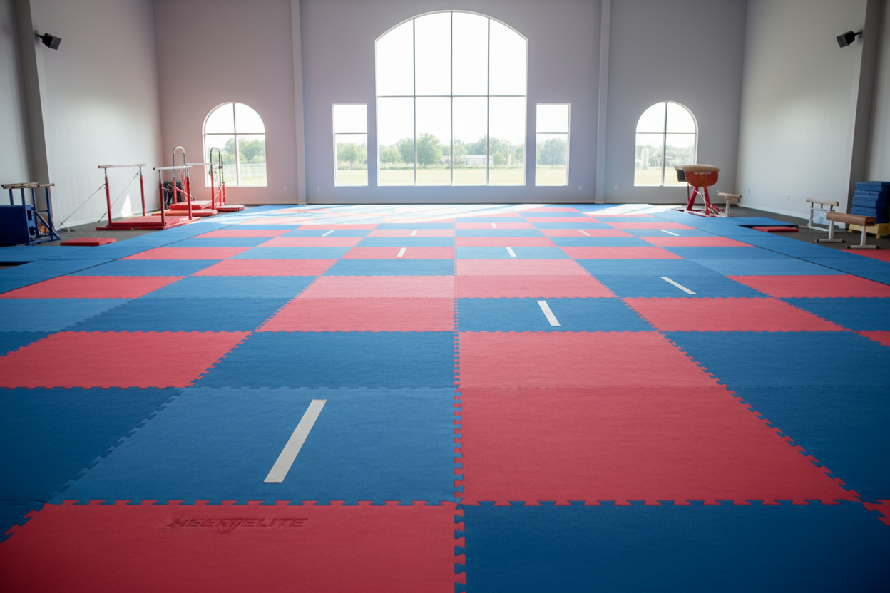 Gym and Cheer Mats for Indoor Winter Training – Mat Supplier Group