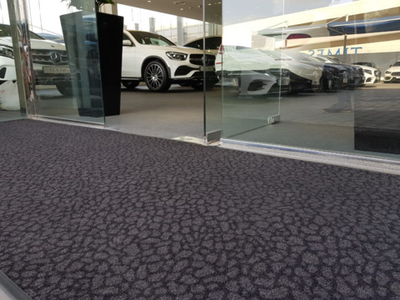 Mercedes Benz Dubai Dealer Gargash gets Grafic Entrance Mat for Showroom