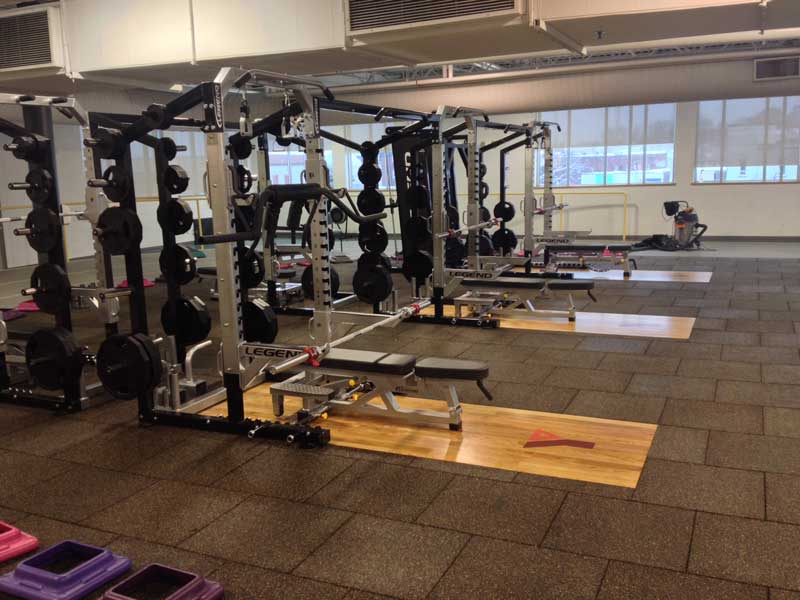 Stride Tiles Gym Floor