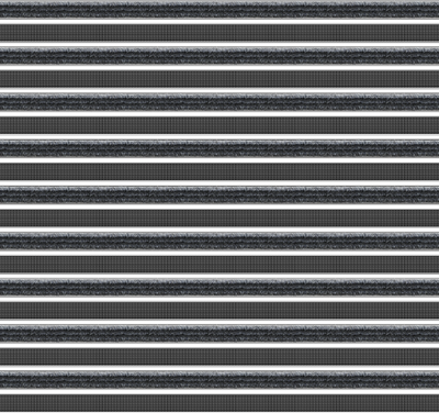 Top Clean Trend Aluminum Entrance Matting - 17mm with Ribbed Carpet & Grooved Rubber