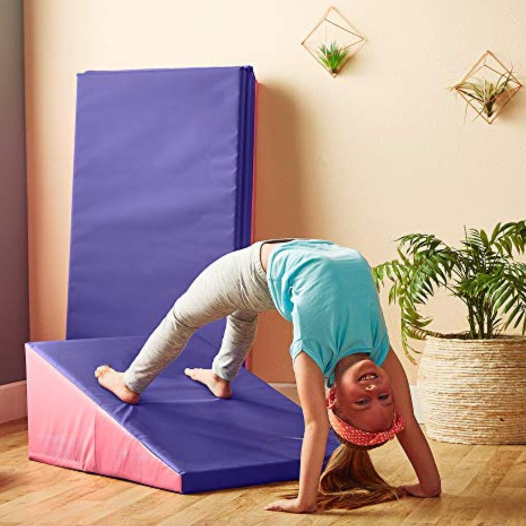 Incline Mat Best Gymnastics Mat For Home Use Tumbl Trak: Folding