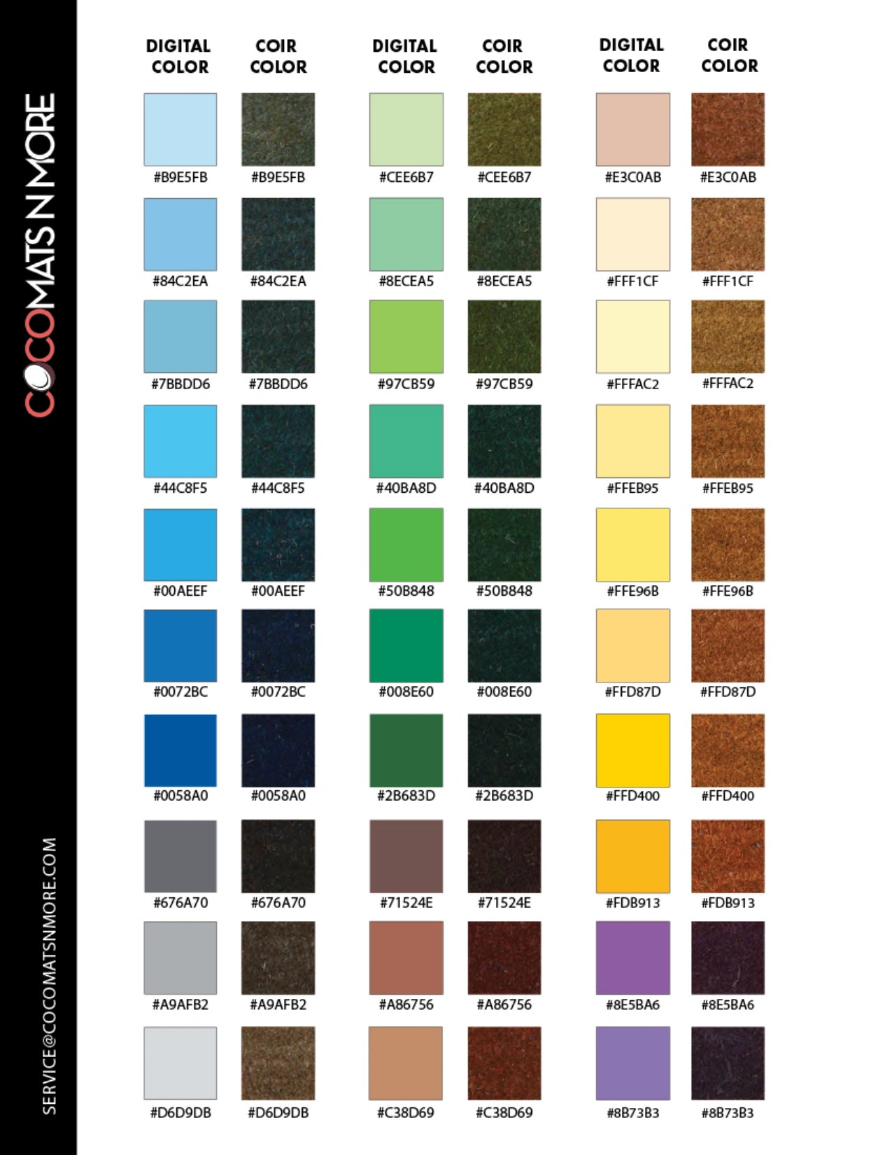 Custom Design Coco Mats