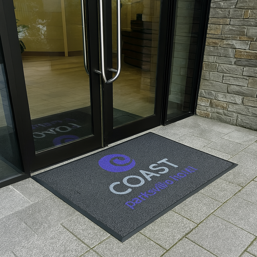2013年製 lndependent CROSS LOGO RUG MAT JONATHAN Y Slant Modern Abstract Black/Gray 5 ft. x 8 ft