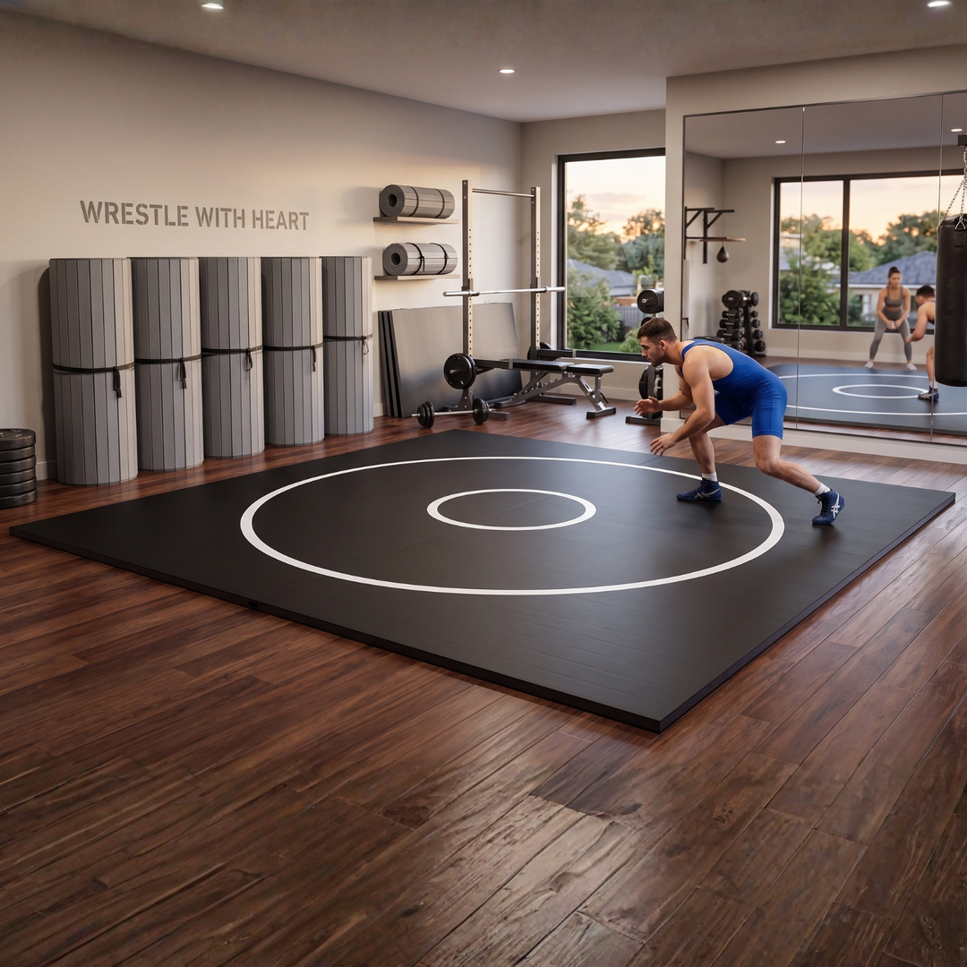 Roll-Out Wrestling Mats for Home, Schools & Gyms | Durable & Safe