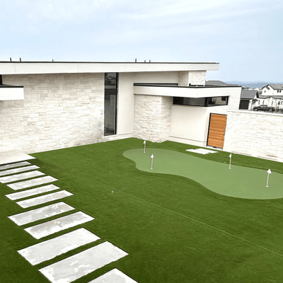 Low-Profile Artificial Putting Green Turf