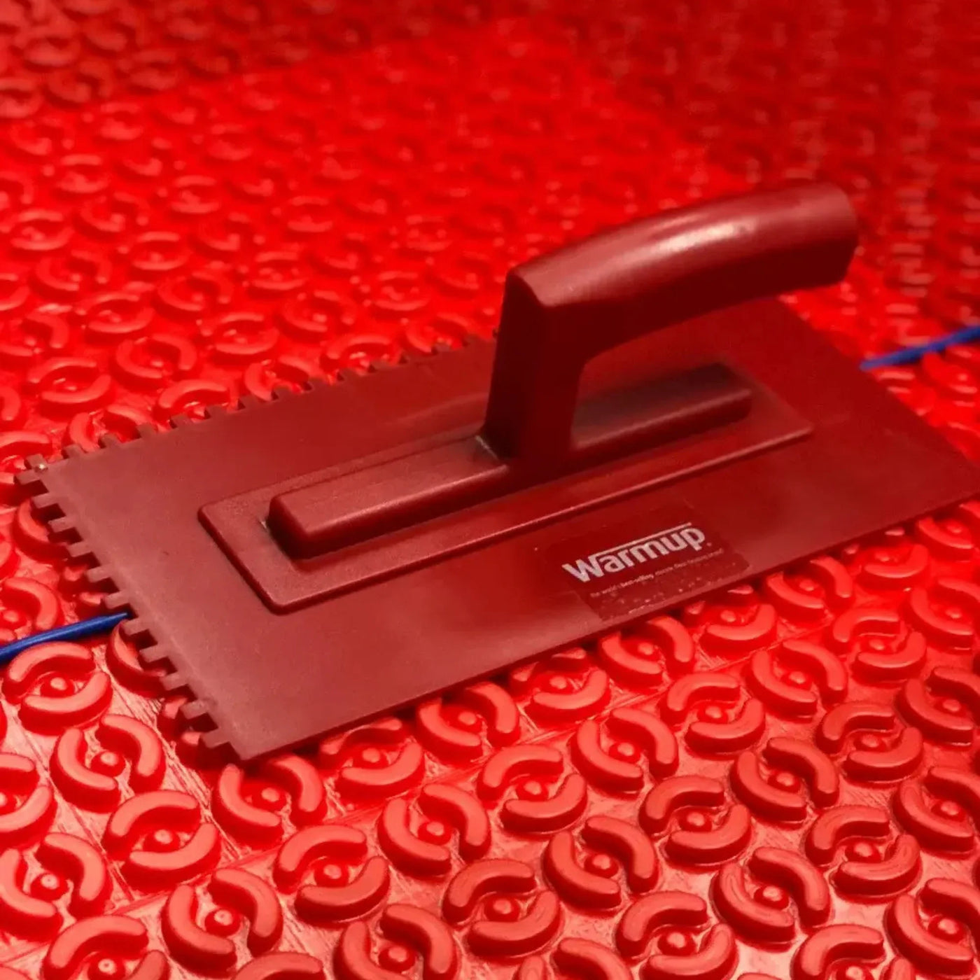 Warmup Heavy Duty Plastic Trowel for Tile Installation