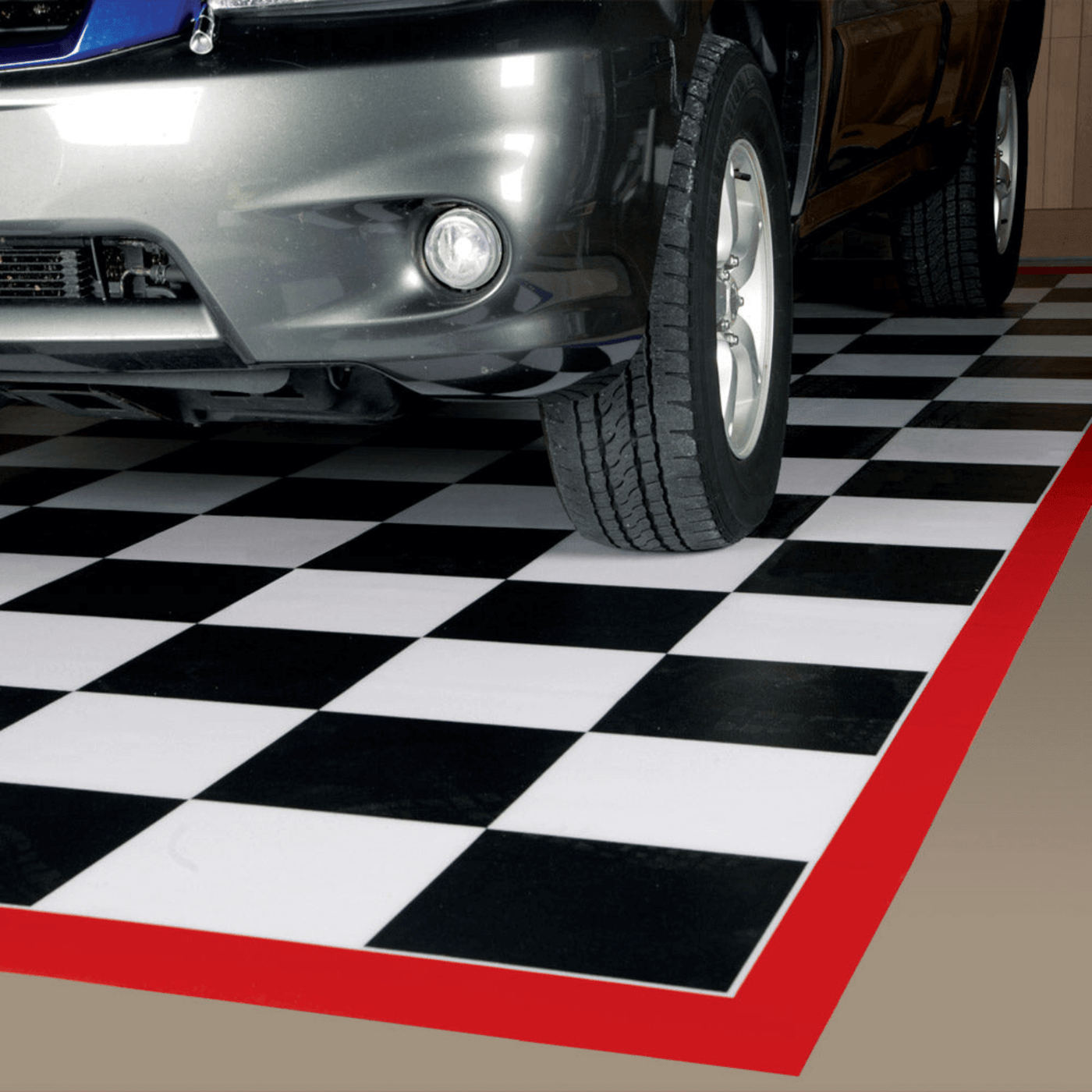 Welded Ceramic Checkerboard Roll Out Mat