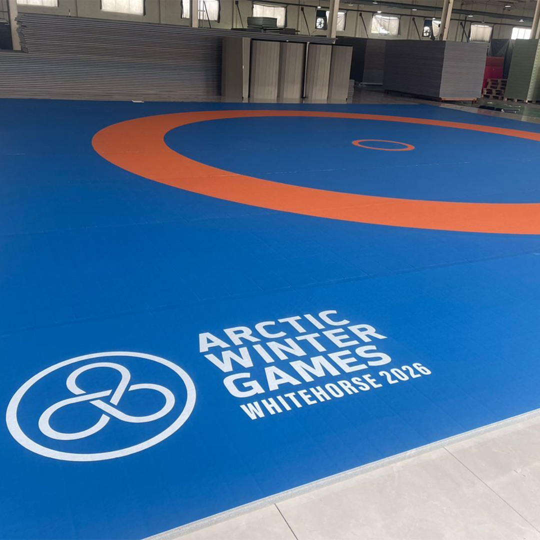 Roll-Out Wrestling Sports Mats
