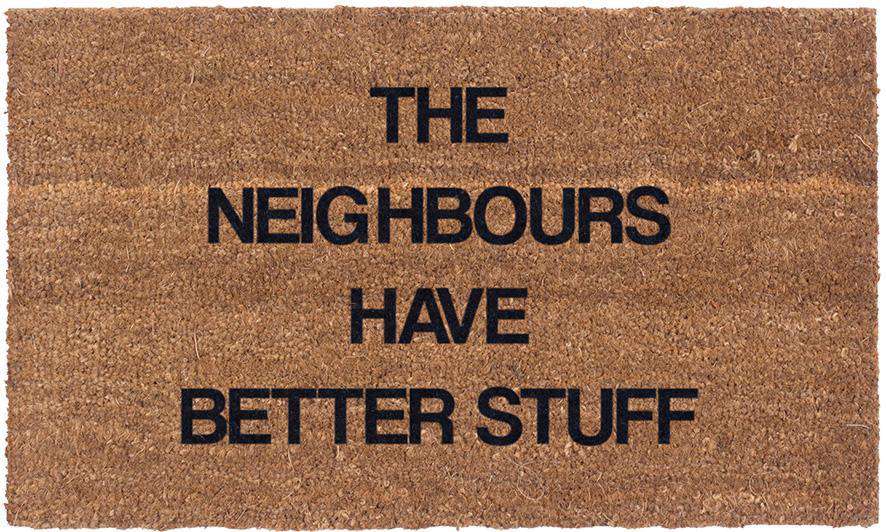 Better Neighbours Vinyl Coir Doormat