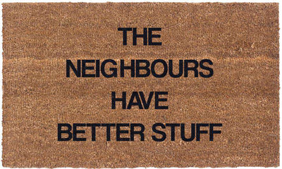 Better Neighbours Vinyl Coir Doormat