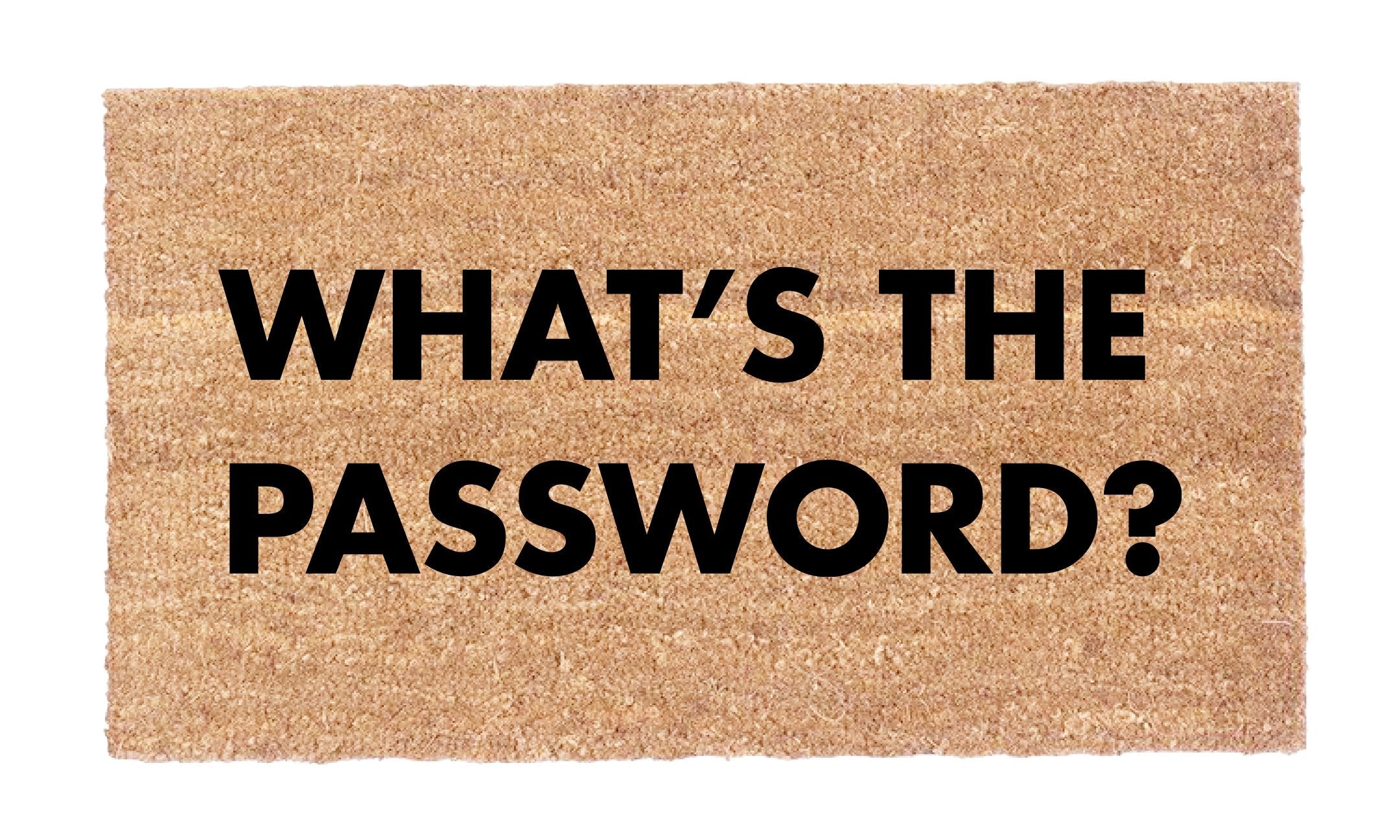 What's The Password? – Mat Supplier Group