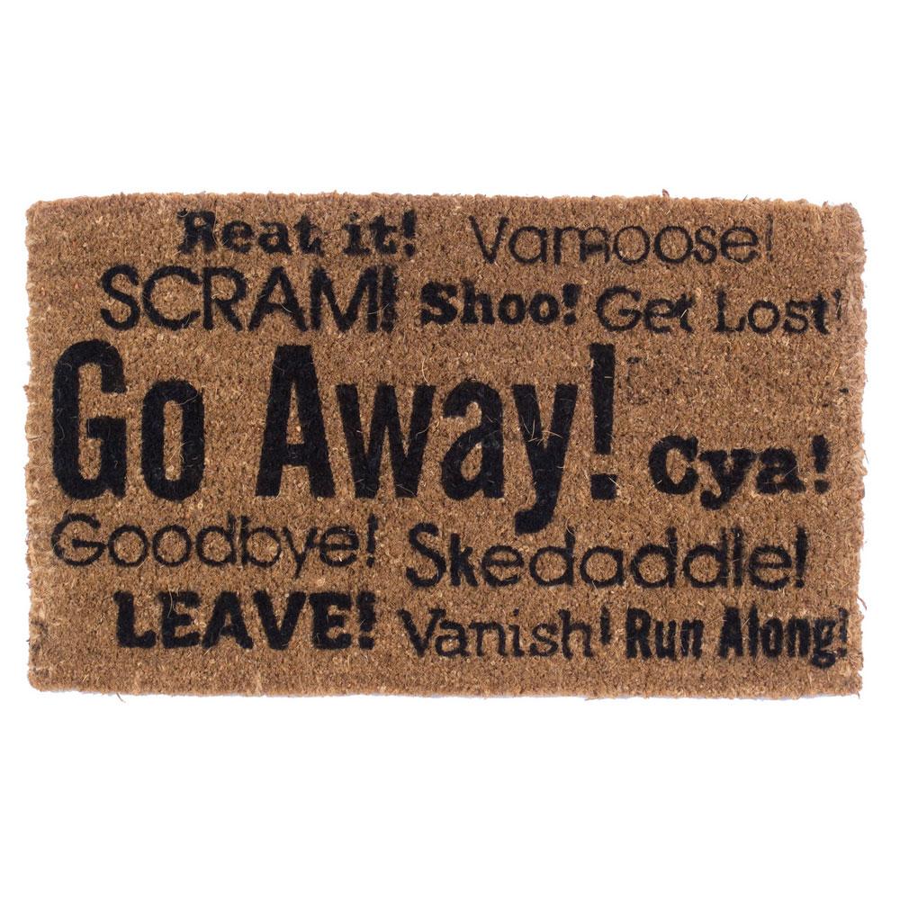 Go Away Synonyms Design Coco Doormats by Coco Mats N More