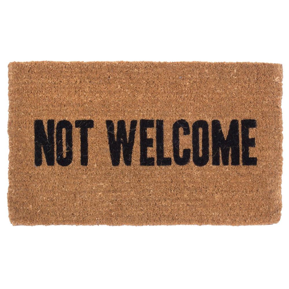 Not Welcome Design Coco Doormats by Coco Mats N More