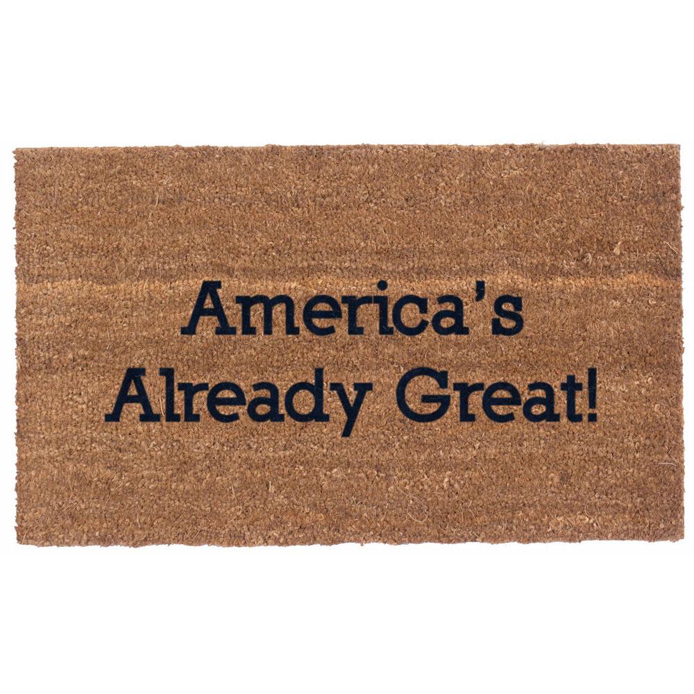 America -  Already Great Design Coco Doormats by Coco Mats N More