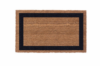 Single Bordered Coco Doormats