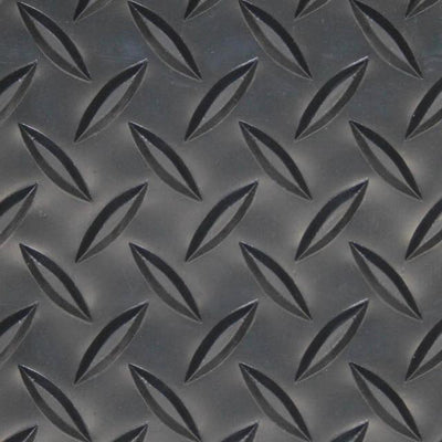 Diamond Plate Vinyl Industrial Runner Matting